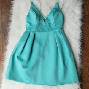 Topshop crossfront dress size 4 (small)